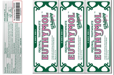 Artwork (18400348 Euthymol Whitening Toothpaste 106g X 3 Cello Us N 318g Trimmed)
